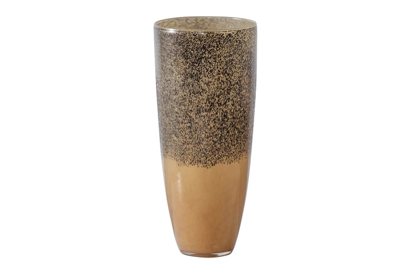 Vase Ilmola - Svart/Gull - Sylindervase - Blomstervase - Vas - Glassvase - Dekorasjon & innredningsdetaljer