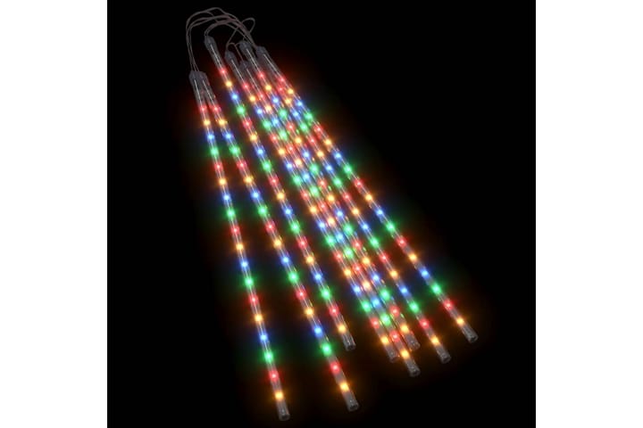 8stk Meteorlys 50 cm 288 LED innendørs og utendørs - Flerfarget - Belysning - Dekorasjonsbelysning - Dekorativ innendørsbelysning - Lyslist