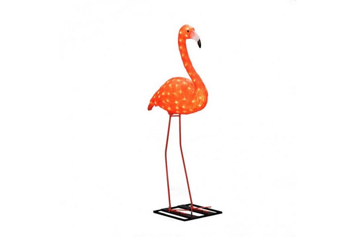 Flamingo akryl 110cm LED Oransje - Konstsmide - Belysning - Dekorasjonsbelysning