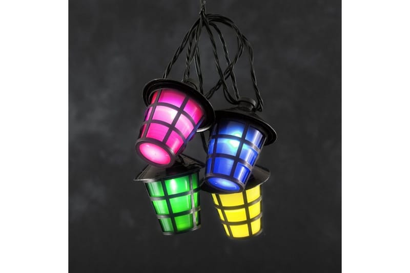 Slynge 40 farge lant LED Svart - Konstsmide - Belysning - Dekorasjonsbelysning