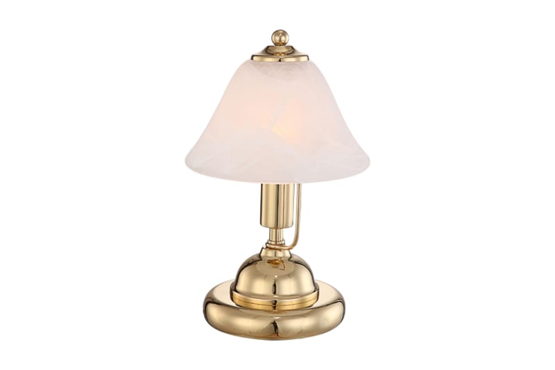 Bordlampe Antikk Messing / Gull / Hvit - Globo Lighting - Belysning - Innendørsbelysning & Lamper - Bordlampe