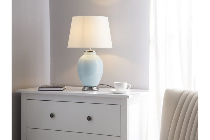 Bordlampe Brenta 34 cm - Blå - Belysning - Innendørsbelysning & Lamper - Vinduslampe