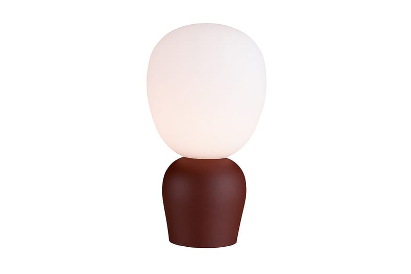 Bordlampe Buddy Rustbrun/Opal Glass - Belid - Belysning - Innendørsbelysning & Lamper - Bordlampe