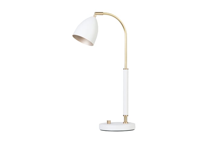 Bordlampe Deluxe Hvit/Messing - Belid - Belysning - Innendørsbelysning & Lamper - Vegglampe