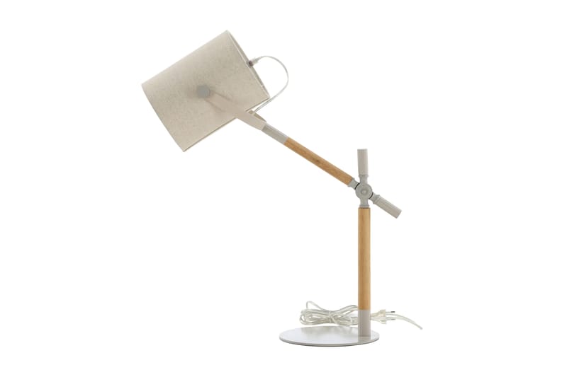 Bordlampe Dennisa - Lin/Natur/Beige/Hvit - Belysning - Innendørsbelysning & Lamper - Bordlampe