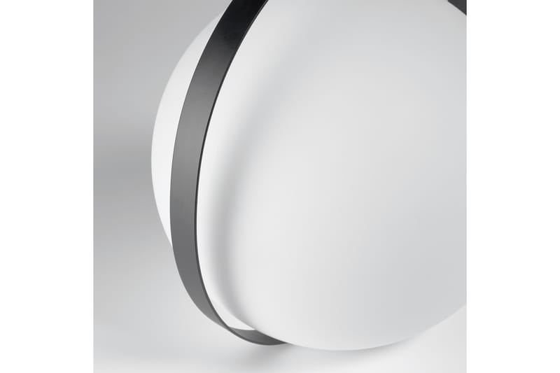 Bordlampe Dinesh 34 cm Rund Svart - La Forma - Belysning - Innendørsbelysning & Lamper - Bordlampe