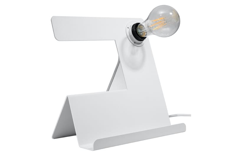 Bordlampe Incline Hvit - Sollux Lighting - Belysning - Innendørsbelysning & Lamper - Bordlampe