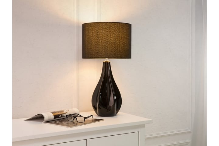 Bordlampe Santee 32 cm - Svart - Belysning - Innendørsbelysning & Lamper - Bordlampe