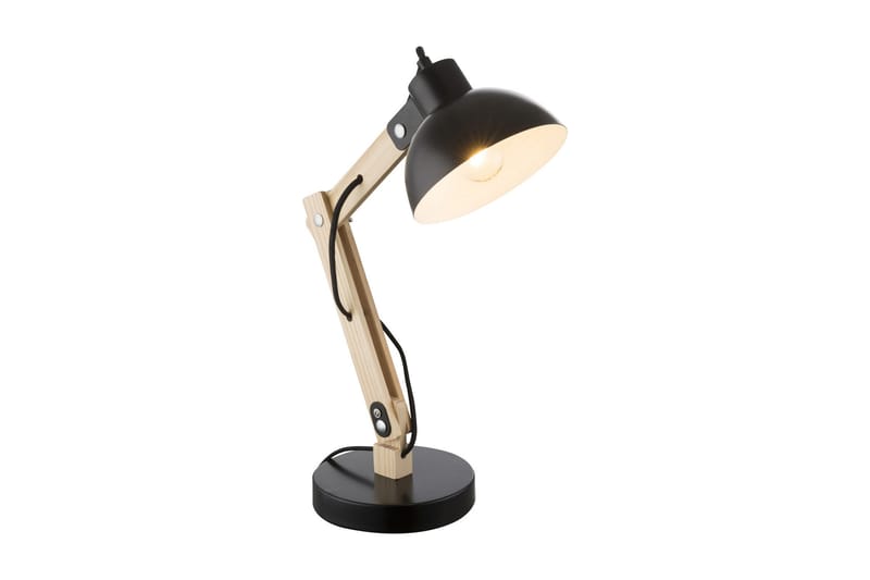 Bordlampe Tongariro Svart / Naturlig - Globo Lighting - Belysning - Innendørsbelysning & Lamper - Bordlampe