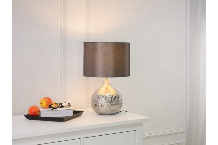 Bordlampe Yakima 28 cm - Grå - Belysning - Innendørsbelysning & Lamper - Bordlampe