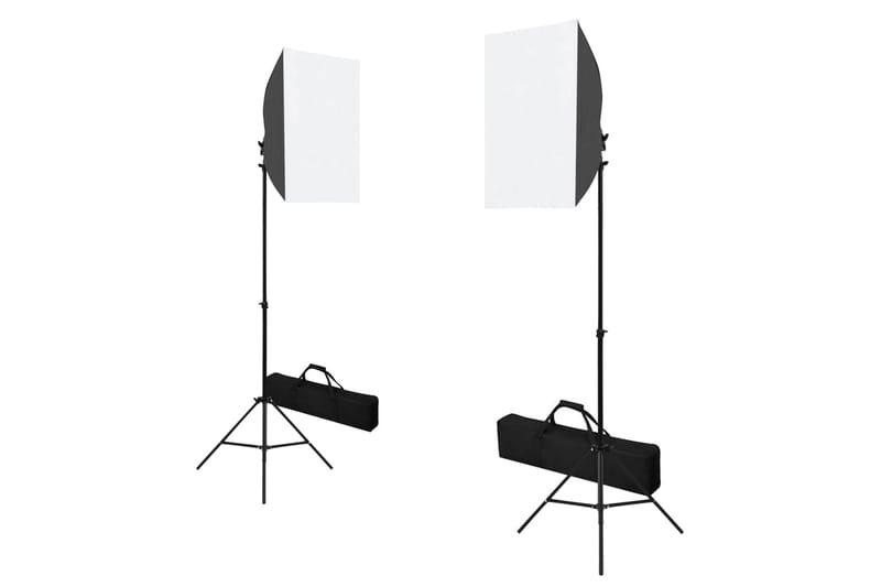 Fotostudiosett med softboks lys og reflektor - Belysning - Innendørsbelysning & Lamper - Fotobelysning & studiobelysning