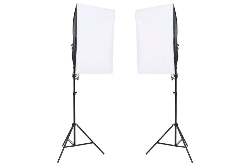 Profesjonelle studiolys 2 stk 40x60 cm - Hvit - Belysning - Innendørsbelysning & Lamper - Fotobelysning & studiobelysning