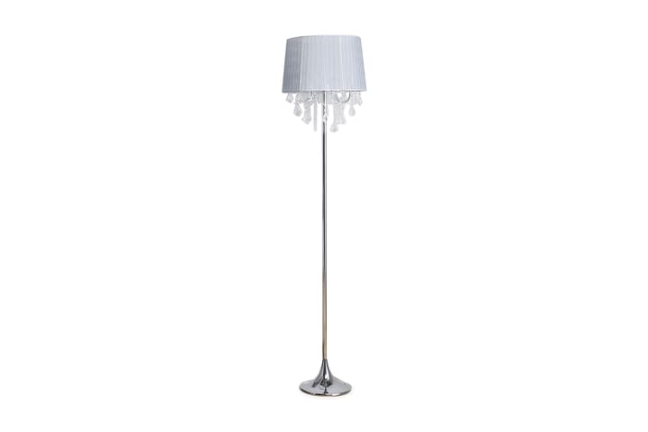 Gulvlampe Evans 170 cm - Sølv - Belysning - Innendørsbelysning & Lamper - Gulvlampe