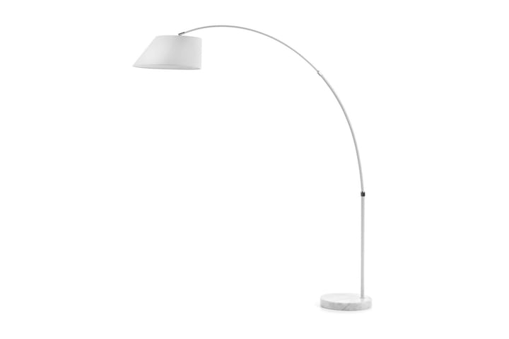 Gulvlampe Lee - Hvit - Belysning - Innendørsbelysning & Lamper - Designerlampe - Buelampe