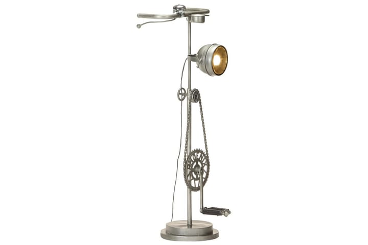 Gulvlampe med sykkeldesign jern - Silver - Belysning - Innendørsbelysning & Lamper - Gulvlampe