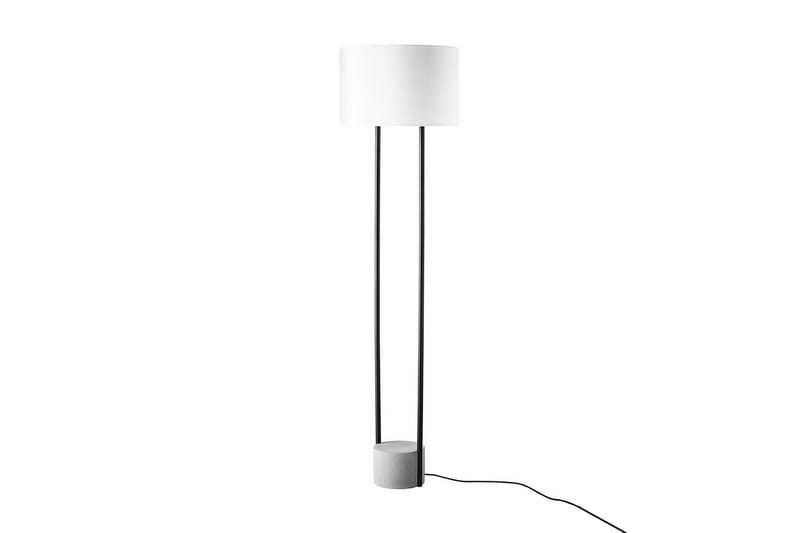 Gulvlampe Remus 153 cm - Hvit - Belysning - Innendørsbelysning & Lamper - Gulvlampe