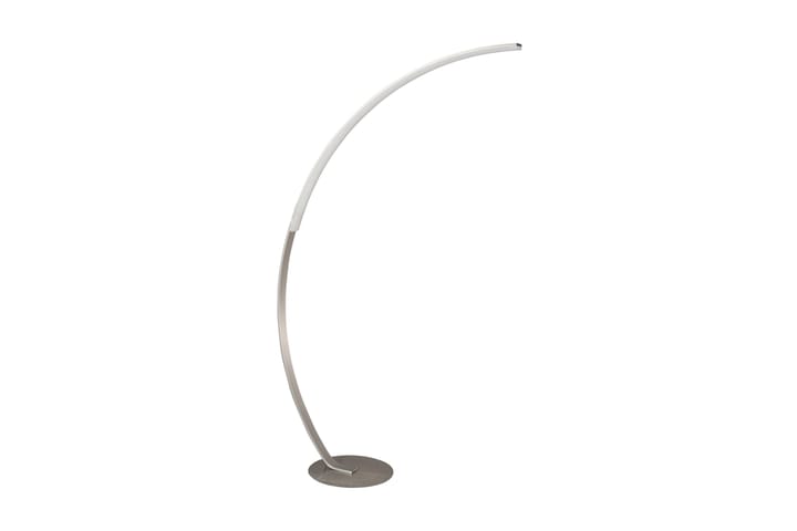 Gulvlampe Zen - Matt Nikkel - Belysning - Innendørsbelysning & Lamper - Designerlampe - Buelampe