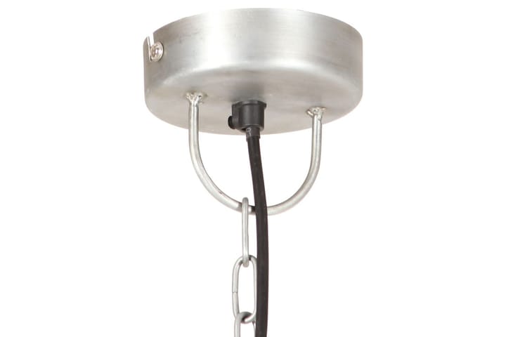 Hengelampe 25 W sølv rund 48 cm E27 - Silver - Belysning - Innendørsbelysning & Lamper - Taklampe