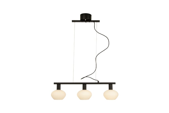 Hengelampe Bell Straight Black / Opal - Aneta - Belysning - Innendørsbelysning & Lamper - Vegglampe