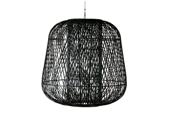 Hengelampe Skare 100x100 cm - Bambus/Svart - Belysning - Innendørsbelysning & Lamper - Designerlampe - Trådlampe