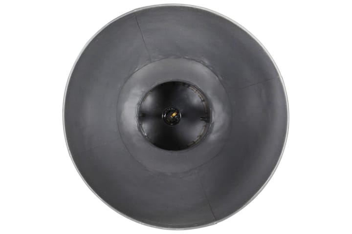 Industriell hengelampe 25 W grå rund mangotre 32 cm E27 - Grå - Belysning - Innendørsbelysning & Lamper - Taklampe