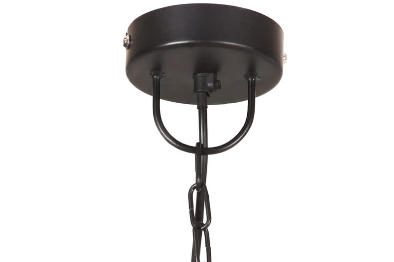 Industriell hengelampe 25 W matt svart rund 42 cm E27 - Svart - Belysning - Innendørsbelysning & Lamper - Taklampe
