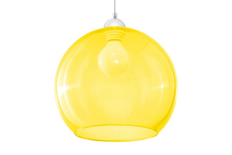 Pendellampe Ball Gul - Sollux Lighting - Belysning - Innendørsbelysning & Lamper - Taklampe