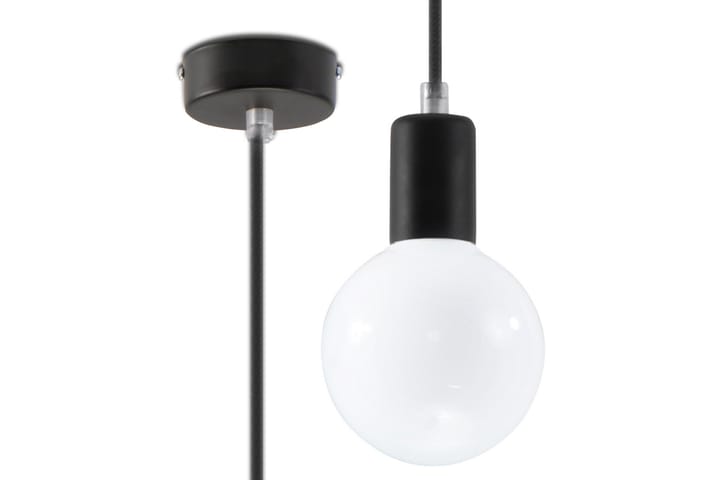 Pendellampe Edison Svart - Sollux Lighting - Belysning - Innendørsbelysning & Lamper - Taklampe