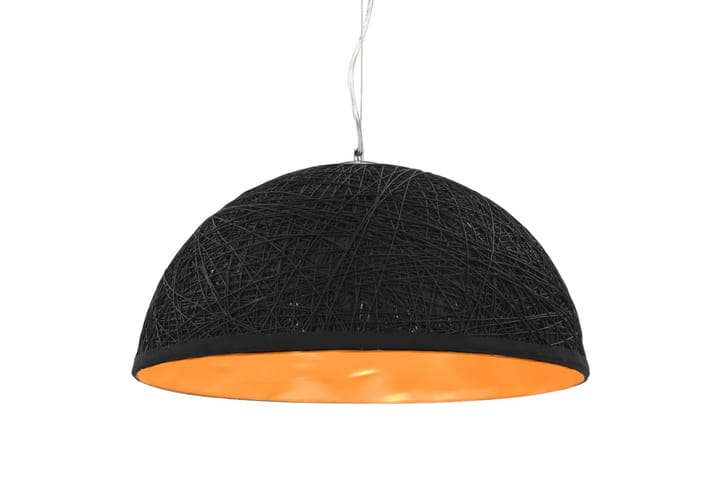 Pendellampe svart og gull Ø50 cm E27 - Belysning - Innendørsbelysning & Lamper - Taklampe - Kjøkkenlampe & taklampe kjøkken