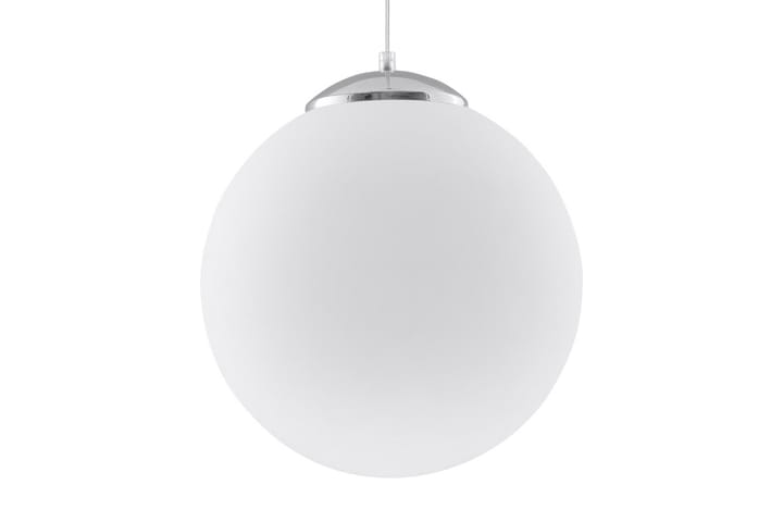 Pendellampe Ugo 40 cm Hvit/Krom - Sollux Lighting - Belysning - Innendørsbelysning & Lamper - Designerlampe - Kulelampe
