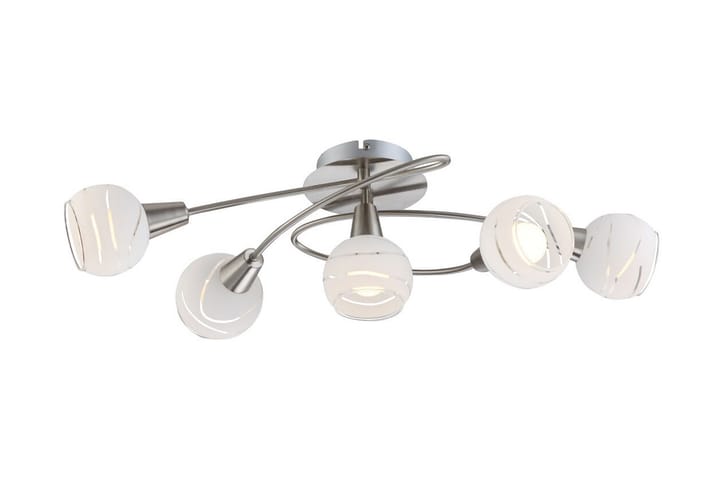 Plafond Elliott 5 Lamper Hvit - Globo Lighting - Belysning - Innendørsbelysning & Lamper - Plafondlampe
