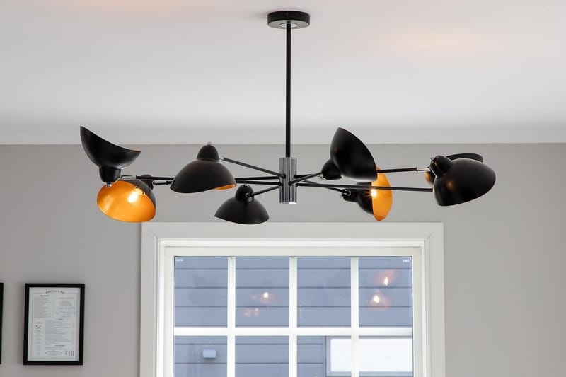 Plafond Maracon Dimbar LED - Svart/Koppar - Belysning - Innendørsbelysning & Lamper - Taklampe