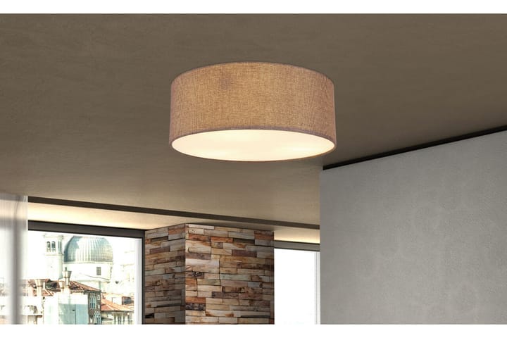 Plafond Simone Brun - Globo Lighting - Belysning - Innendørsbelysning & Lamper - Taklampe