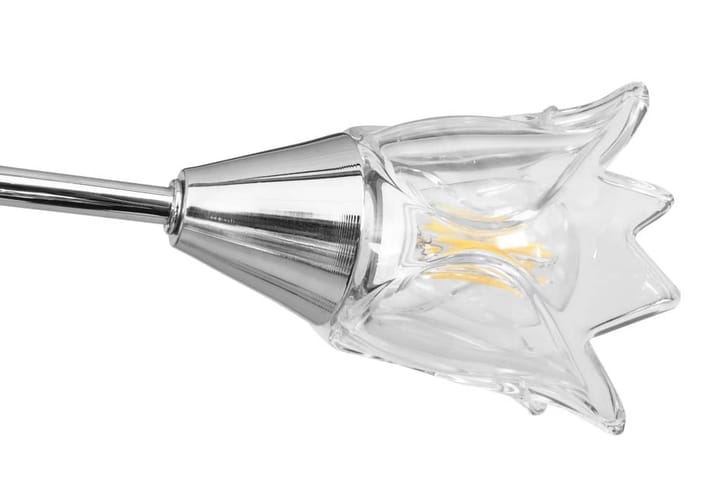 Taklampe gjennomsiktige glasskjermer for 5 E14 lyspærer - Belysning - Innendørsbelysning & Lamper - Taklampe