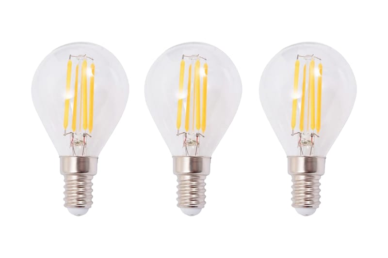 Taklampe med 3 LED-filamentpӕrer 12 W - Flerfarget - Belysning - Innendørsbelysning & Lamper - Taklampe