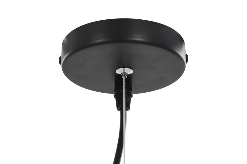 Taklamper 2 stk svart og gull halvkuleformet 40 cm E27 - Svart - Belysning - Innendørsbelysning & Lamper - Taklampe