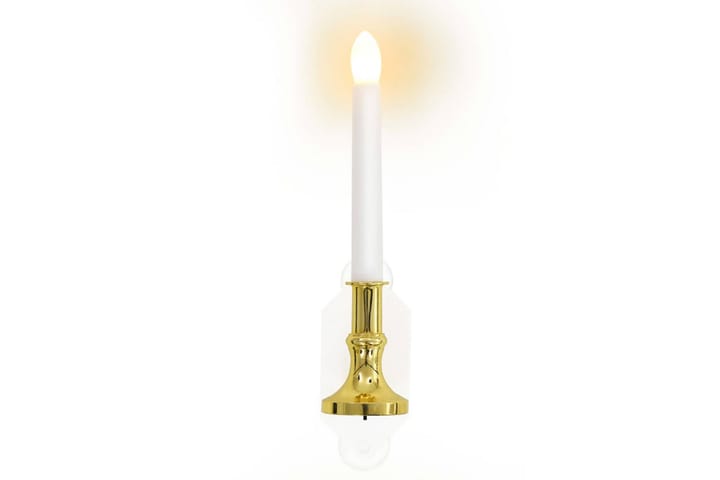 Soldrevne stearinlys 6 stk LED-lys varm hvit - Gull - Belysning - Innendørsbelysning & Lamper - Vegglampe