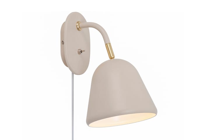 Vegglampe Fleur med Arm Beige - NORDLUX - Belysning - Innendørsbelysning & Lamper - Vegglampe