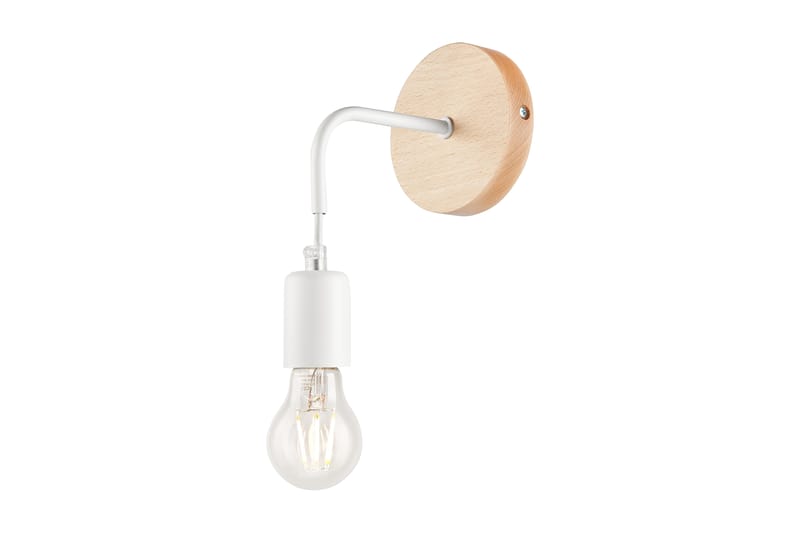 Vegglampe Orazio - Hvit|Natur - Belysning - Innendørsbelysning & Lamper - Taklampe