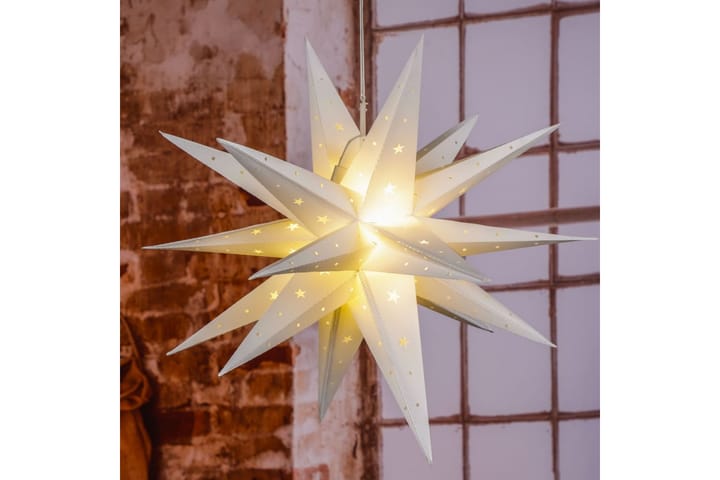 HI LED-julestjernelykt 58 cm - Brun - Belysning - Julebelysning - Adventsstjerne
