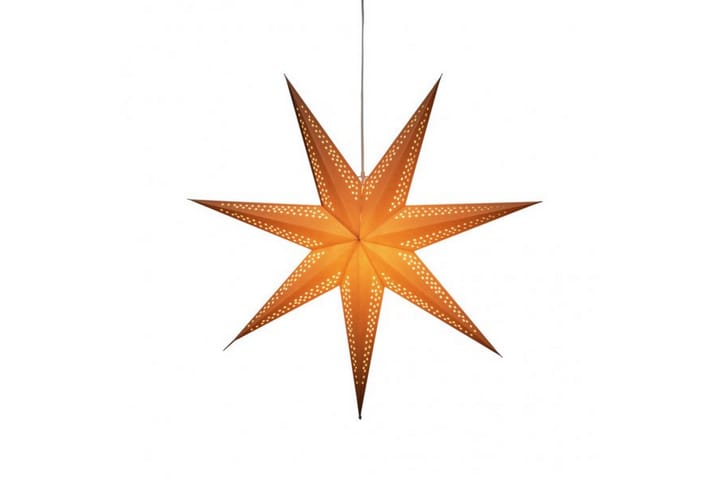 Papirstjerne brun 78 cm - Konstsmide - Belysning - Julebelysning - Julelys