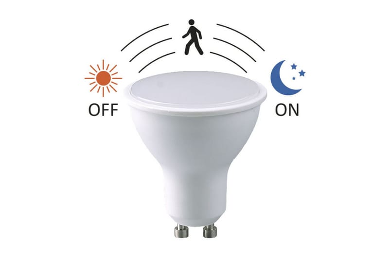 COLORS Sensor GU10 Bulb 5W 3000 kelvin - Belysning - Lyspærer & lyskilder - Lyspærer