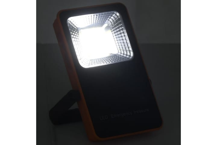 LED-flomlys ABS 10 W kaldhvit - Svart - Belysning - Utendørsbelysning - Fasadebelysning