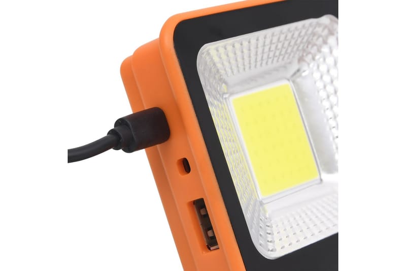 LED-flomlys ABS 10 W kaldhvit - Svart - Belysning - Utendørsbelysning - Fasadebelysning