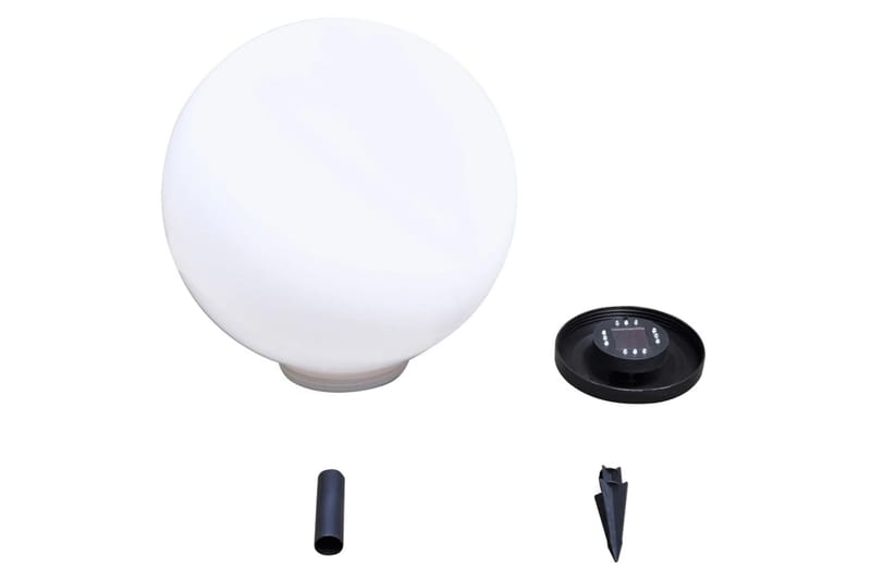 Utendørs LED-lamper for hagesti 2 stk 50 cm med jordpinne - Belysning - Utendørsbelysning - Markbelysning