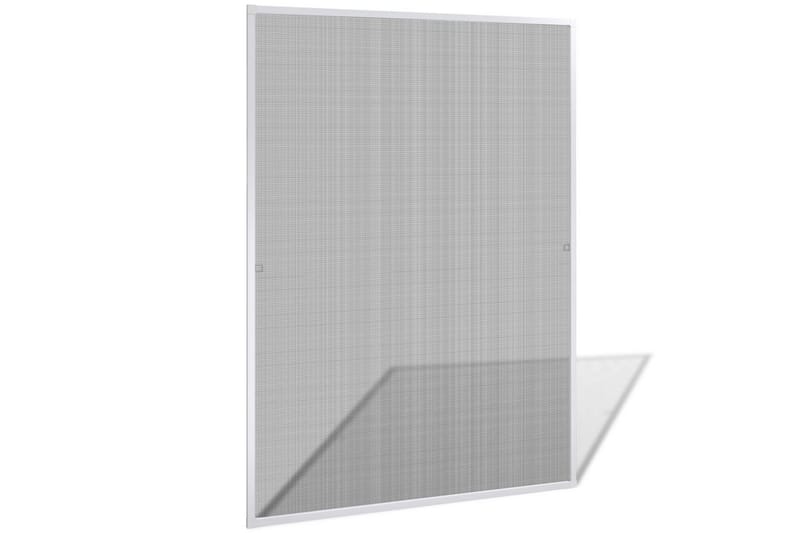 Hvit insektskjerm for vinduer 130 x 150 cm - Hvit - Hage - Hagedekorasjon & utemiljø - Myggnett