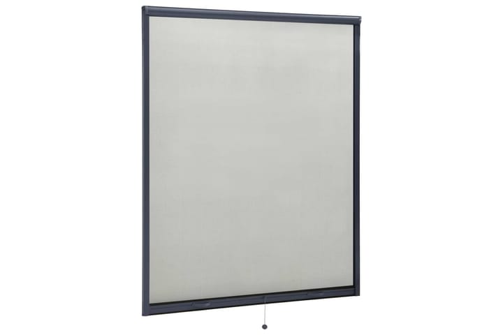 Nedrullbar insektskjerm for vinduer antrasitt 150x170 cm - Antrasittgrå - Hage - Hagedekorasjon & utemiljø - Myggnett
