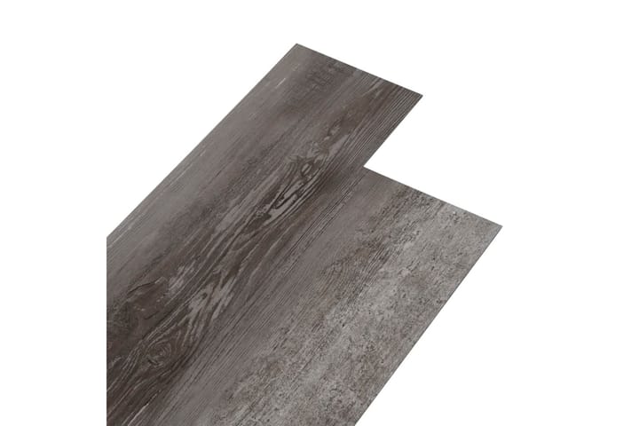 PVC-gulvplanker 5,02 m² 2 mm selvklebende stripet tre - Hage - Hagedekorasjon & utemiljø - Terrassebord