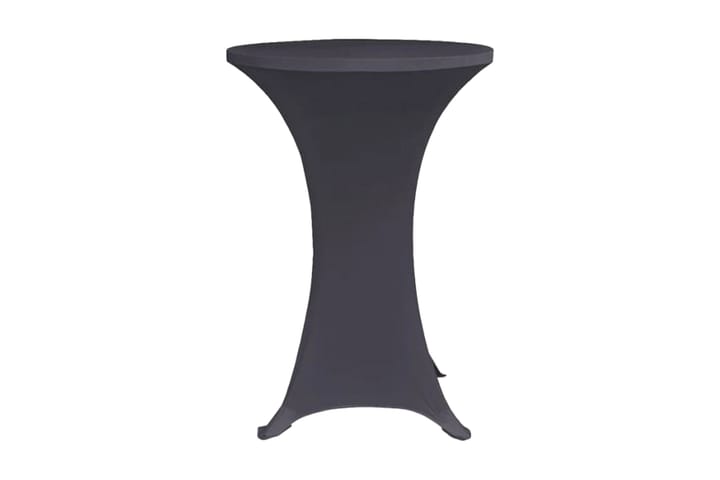 Elastisk bordduk 4 stk 60 cm antrasitt - Grå - Hagemøbler & utemiljø - Øvrig hagemøbler - Møbelbeskyttelse - Overtrekk hagemøbler