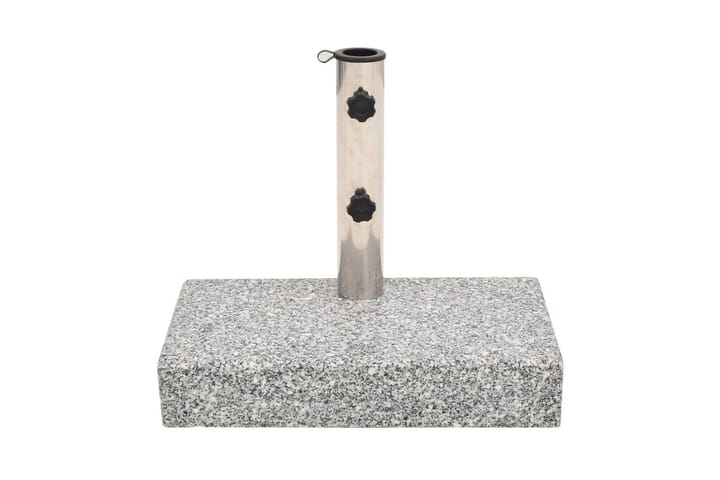 Parasollfot granitt rektangulӕr 25 kg - Flerfarget - Hagemøbler & utemiljø - Øvrig hagemøbler - Tilbehør hagemøbler - Parasollfot